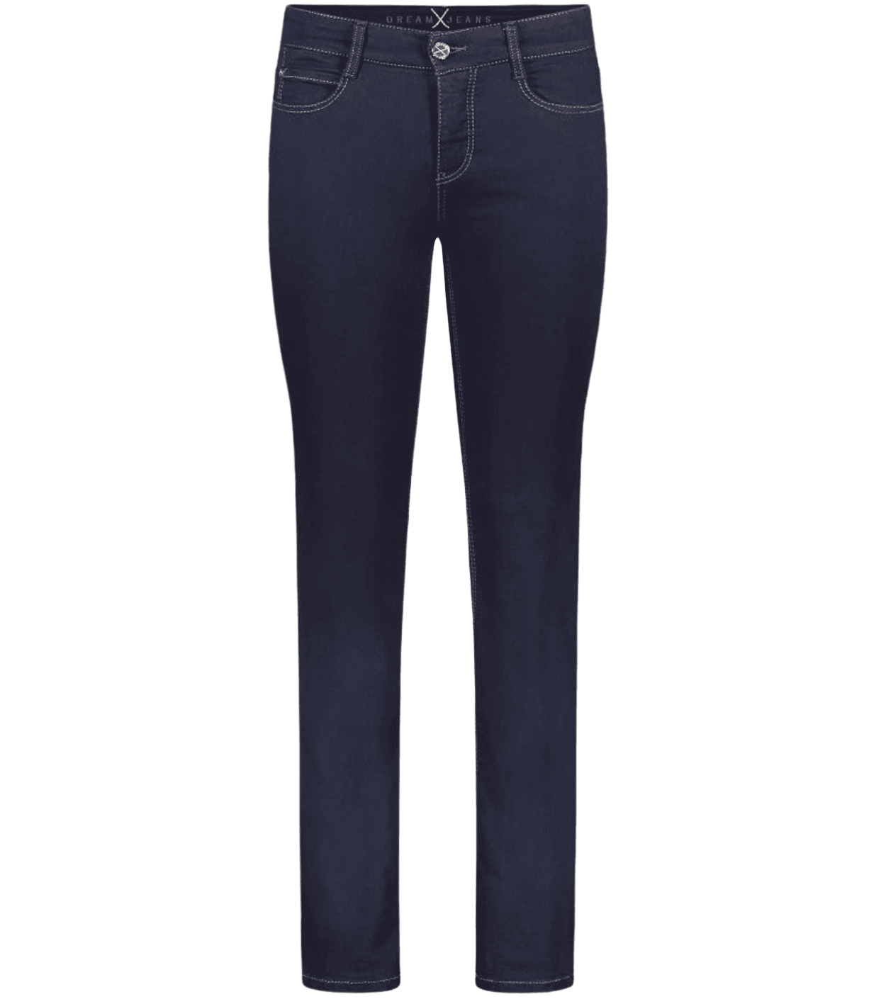 MAC Jeans Damen Hose Straight Dark Rinsewash