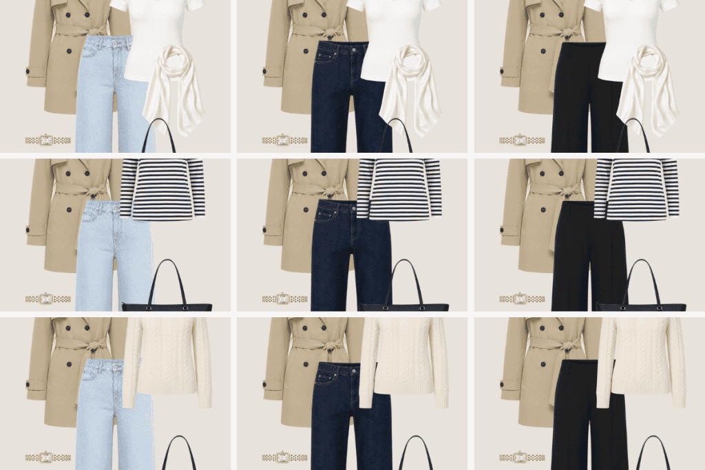 mini capsule wardrobe frühherbst 2026