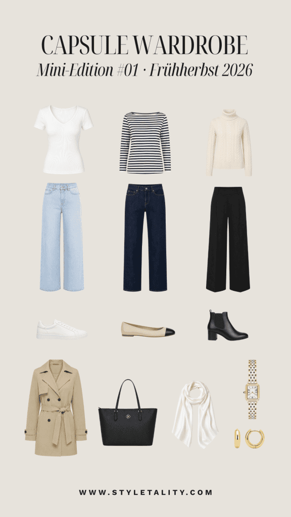 mini capsule wardrobe herbst